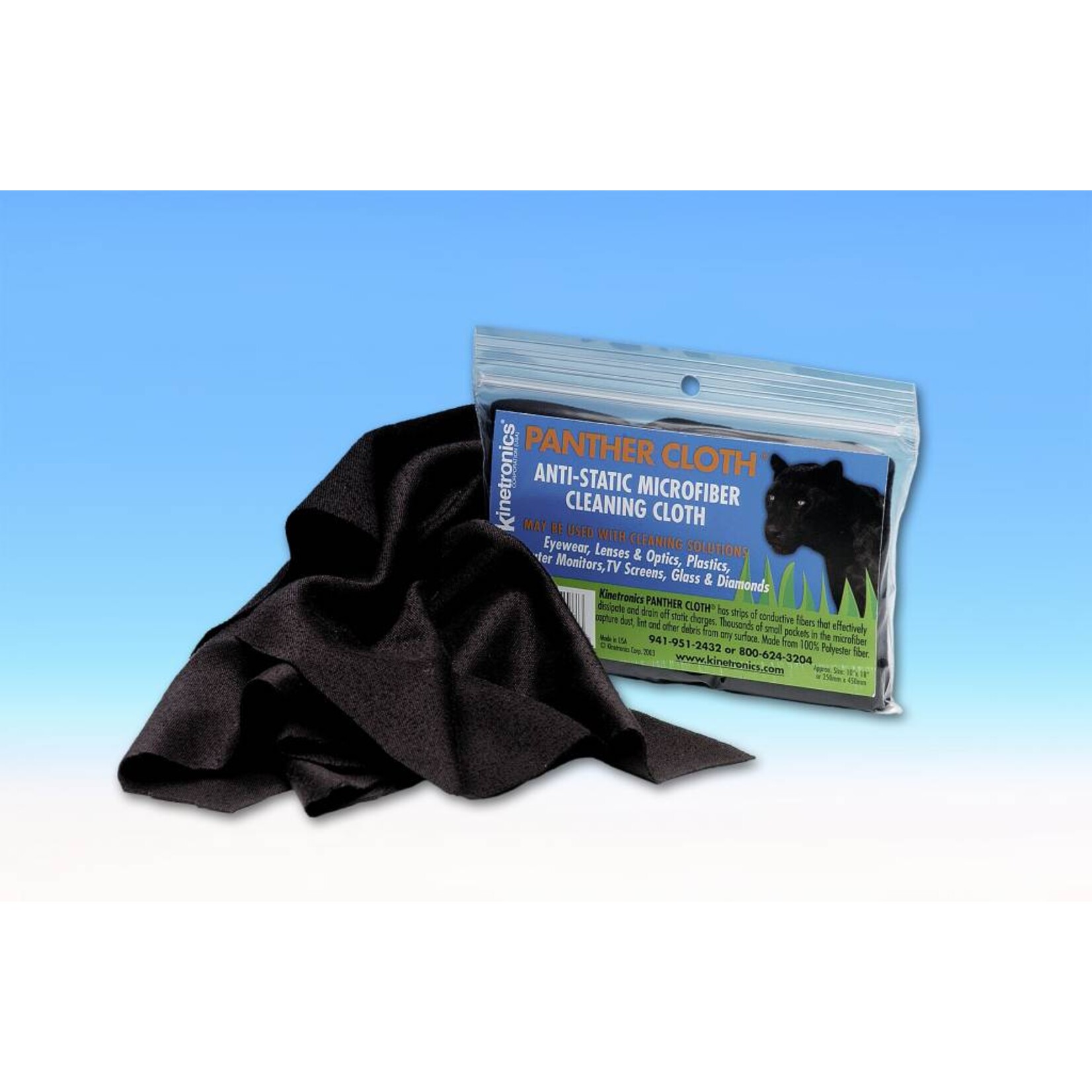 MPC-BP - antistatic cloth specially designed for use with cleaning fluids