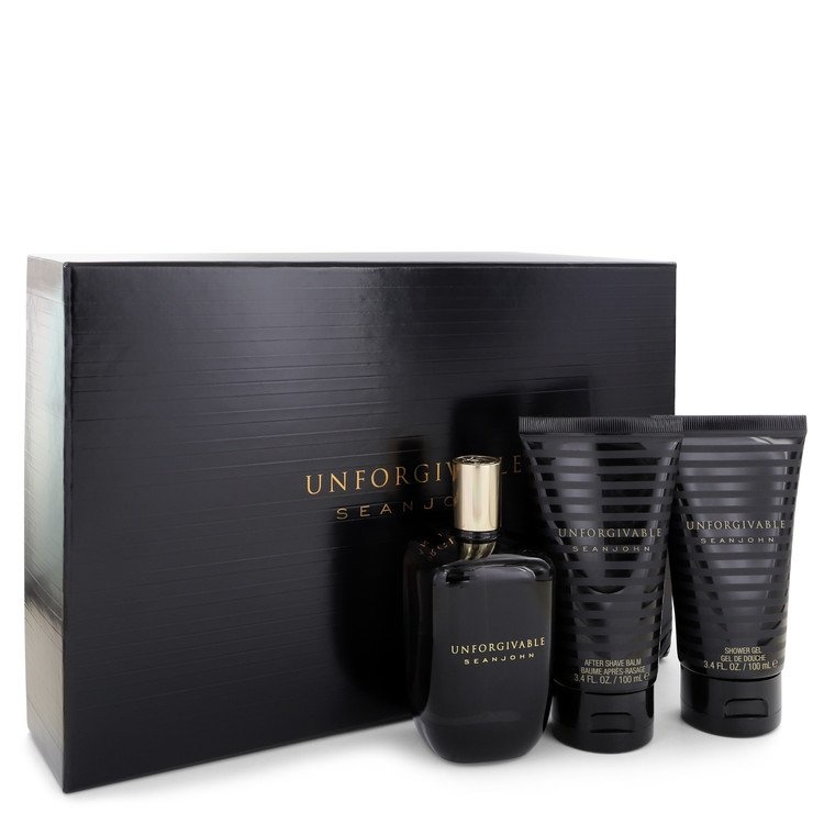 Sean John Unforgivable Eau de Toilette 125 ml + Showergel 100 ml + Aftershave Balm 100 ml