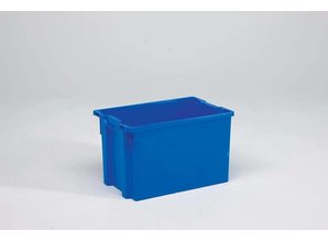 Draaistapelbak 66 liter, blauw