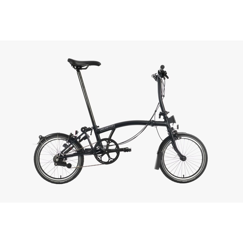 Brompton C Line Black Explore | 6-gang | Beleuchtung | Mid Lenker