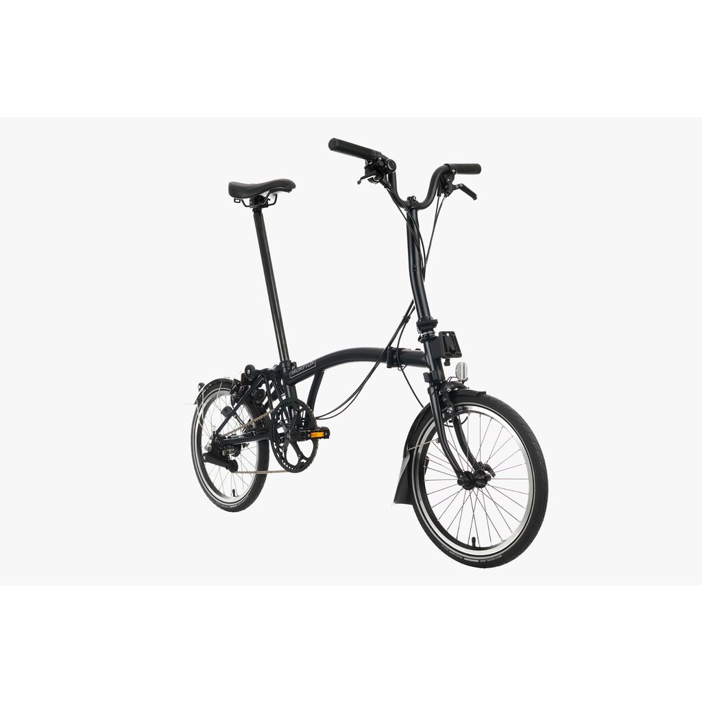 Brompton C Line Black Explore | 6-gang | Beleuchtung | Mid Lenker