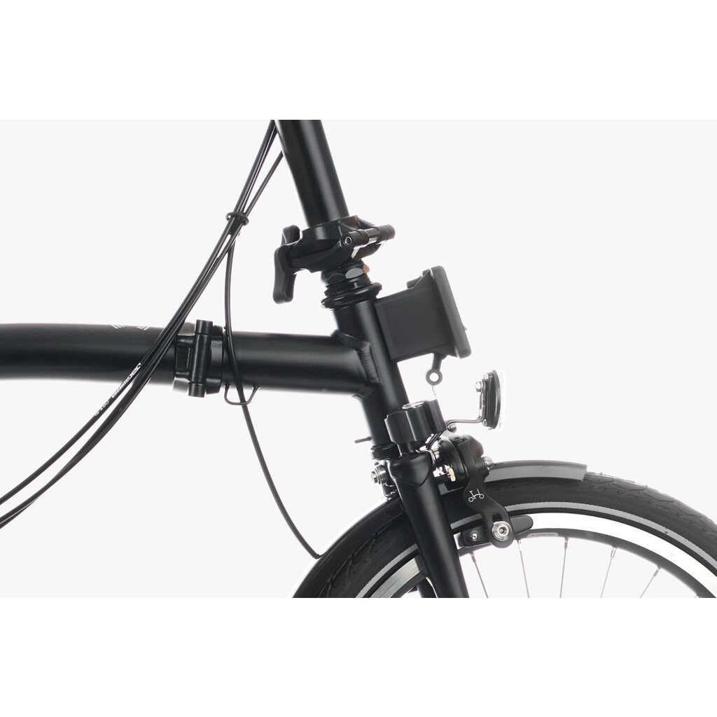 Brompton C Line Black Explore | 6-gang | Beleuchtung | Mid Lenker