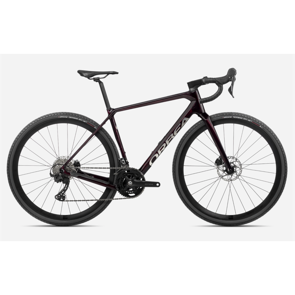 Orbea Terra M30 Team - wine red carbon view