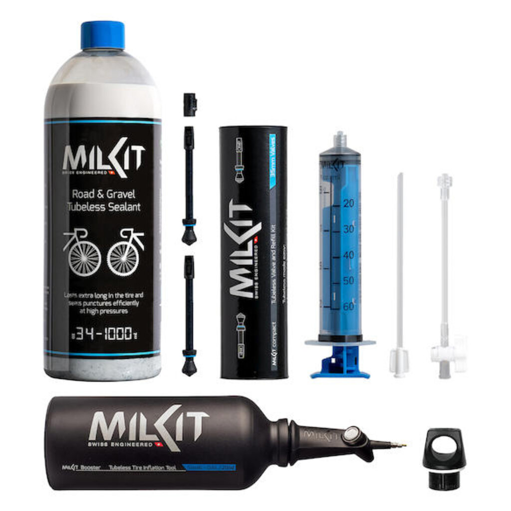 MilKit Dichtmilch Tubeless-Bundle Raod+Gravel Sealant