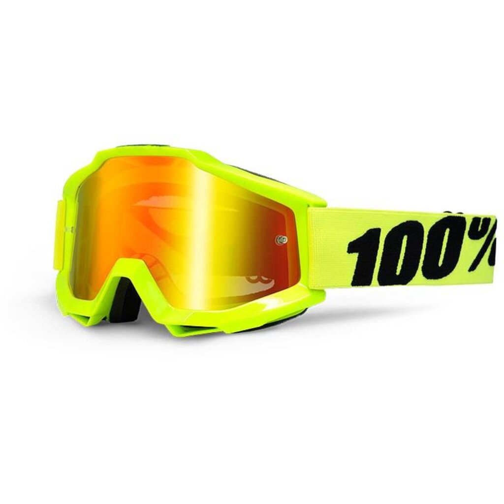 100% Accuri Goggle mirror lens -fluo yellow-