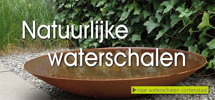 Waterschaal Cortenstaal