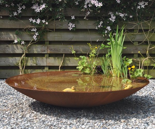 Waterschaal Cortenstaal 150 Cm huismerk kopen in de aanbieding Waterschaal Cortenstaal 150 Cm huismerk kopen in de aanbieding