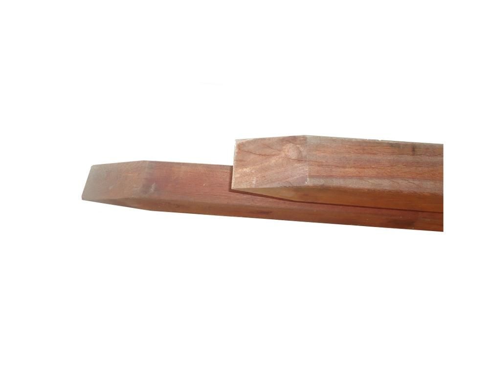 Mobilane hardhouten paal 5,9x5,9x275cm. afbeelding