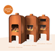 Tuinhaard Forno Gap XL met deur op=op