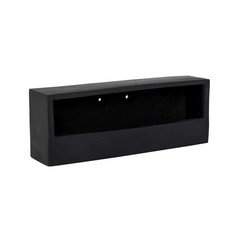 Muur bloempot  Wally Balcony Low  XS Black op=op