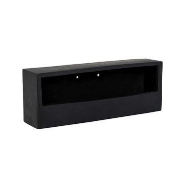 Muur bloempot  Wally Balcony Low  XS Black op=op