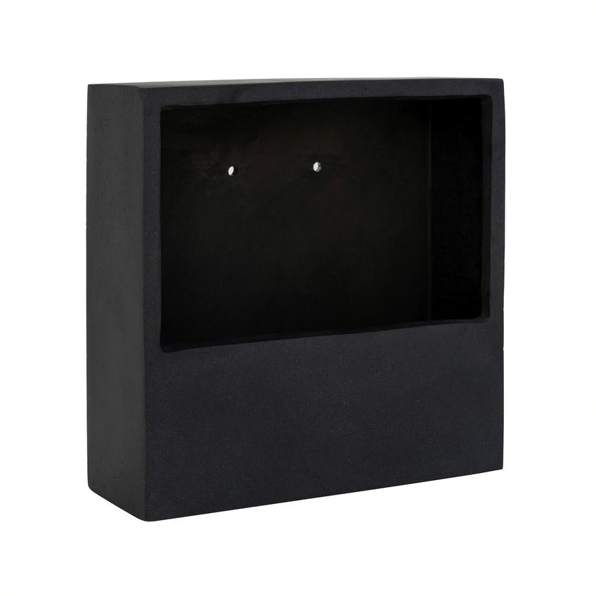 Muur bloempot Wally Jack XS Black afbeelding