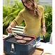 Everdure Cube grijs houtskoolbarbecue op=op