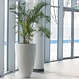 Polyester plantenbak Canna hoogglans 72x84cm.