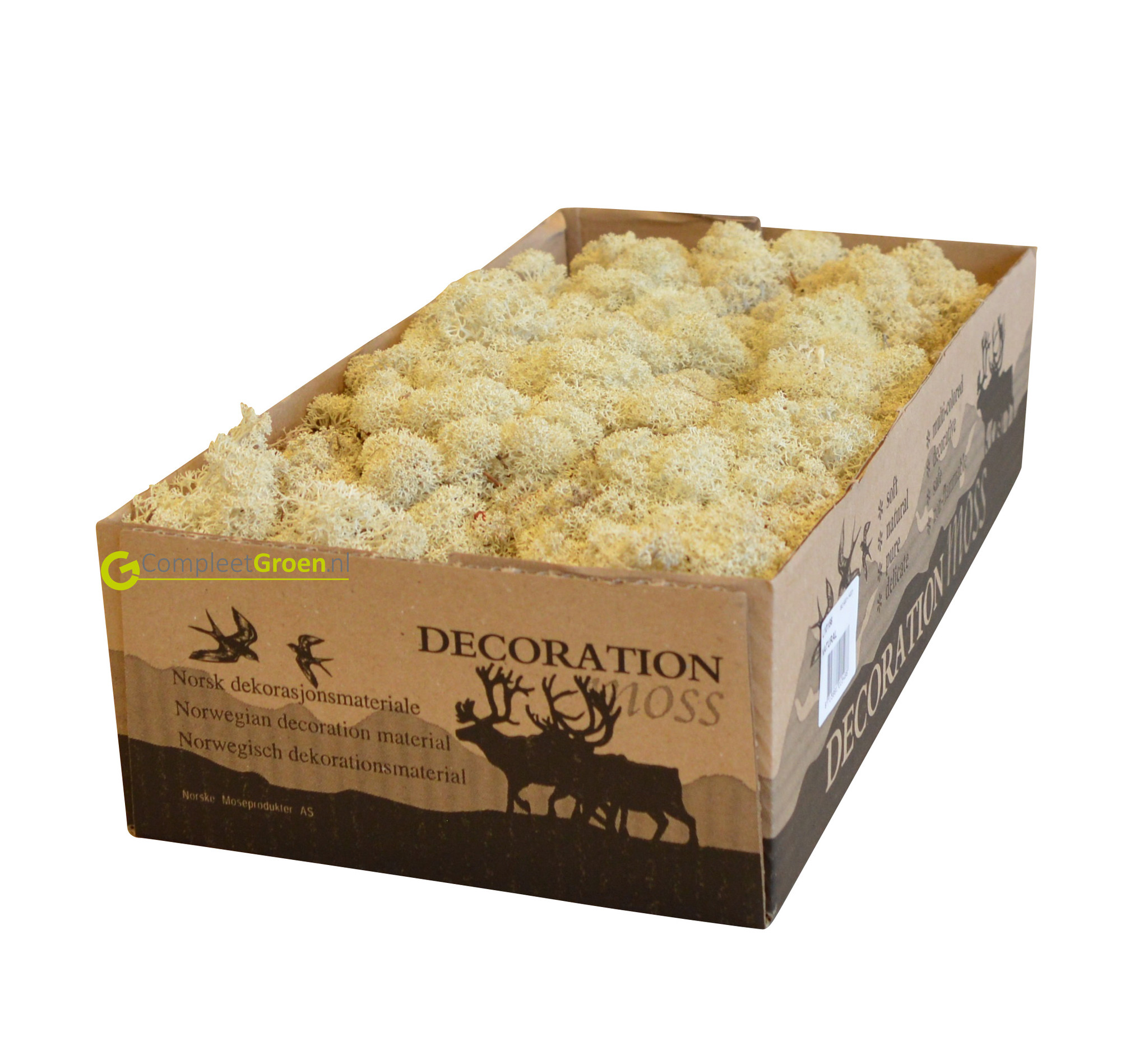 Rendiermos naturel 500 gram afbeelding