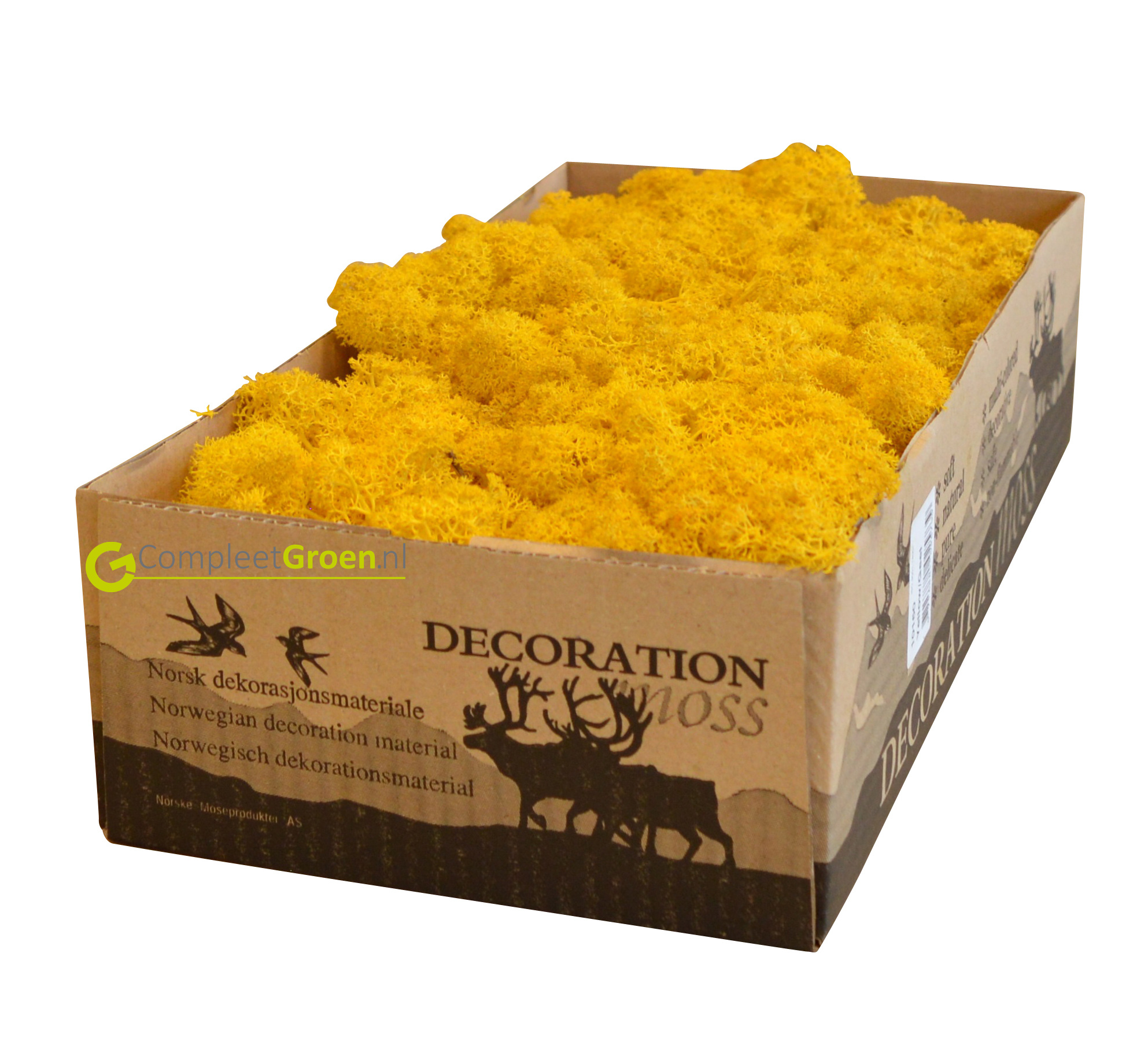 Rendiermos geel 500 gram afbeelding