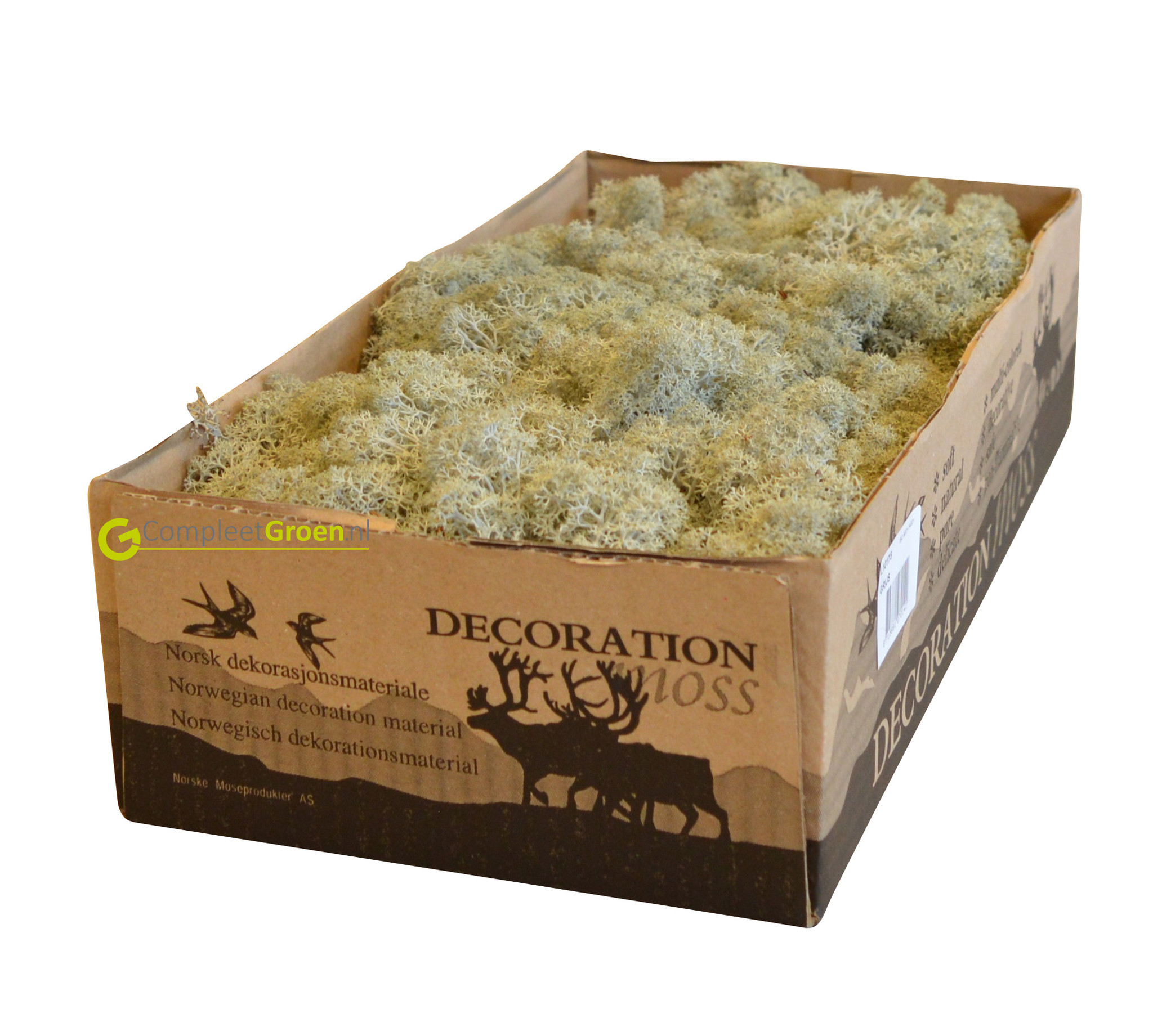 Rendiermos grijs 500 gram afbeelding