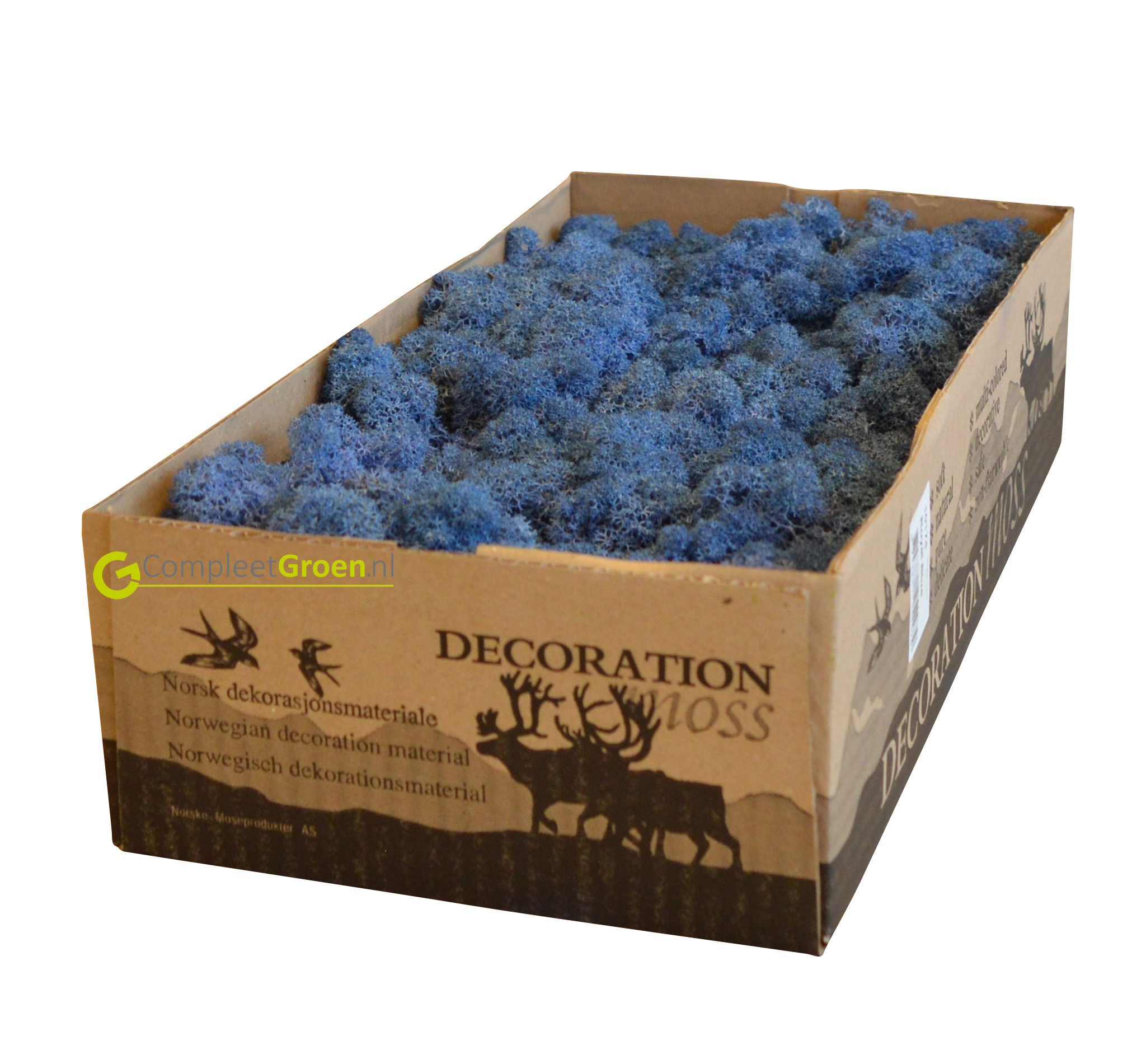 Rendiermos classic blue 500 gram afbeelding