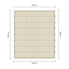 Sunfighter Wavesail ivoor 2,9x3m.