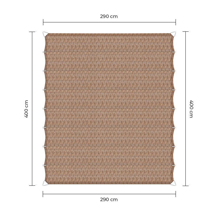 Sunfighter Wavesail zand 2,9x4m. afbeelding