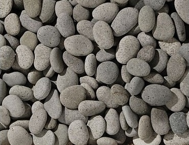 Beach Pebblestones grind 40-60mm grijs afbeelding