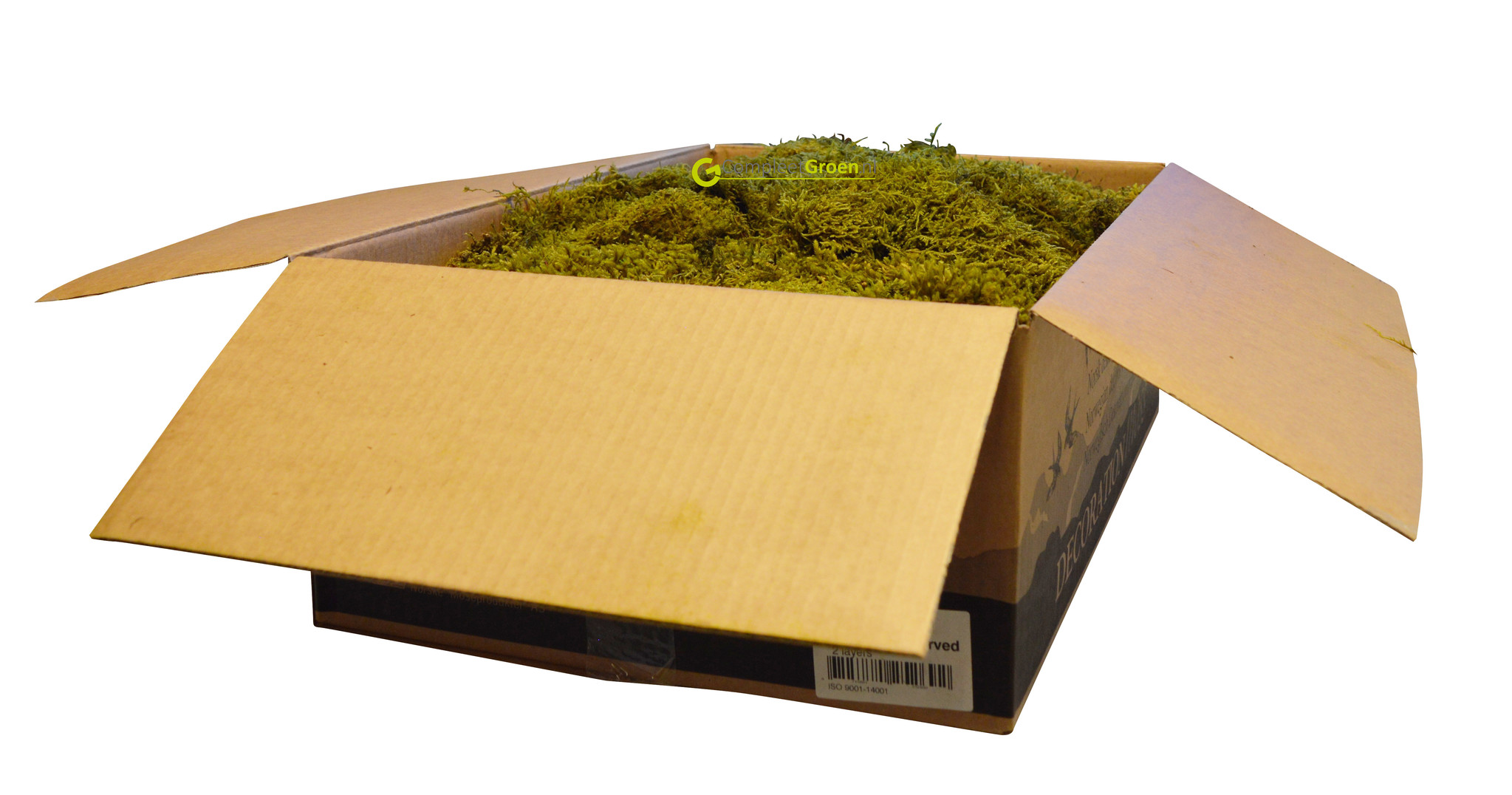 Lappenmos spring groen 2650 gram afbeelding