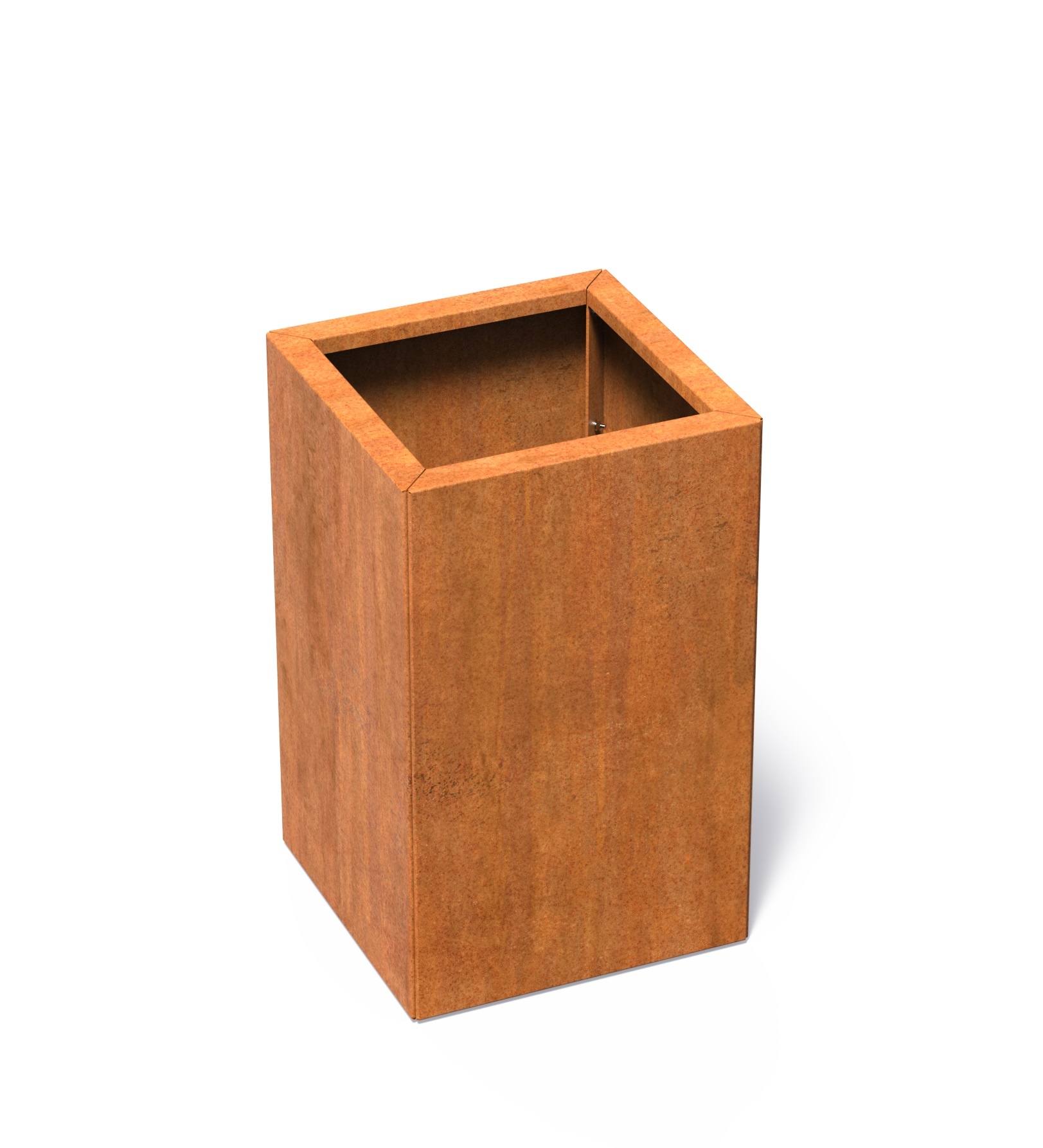Cortenstaal plantenbak CARREZ Connect 50x50x80cm. afbeelding