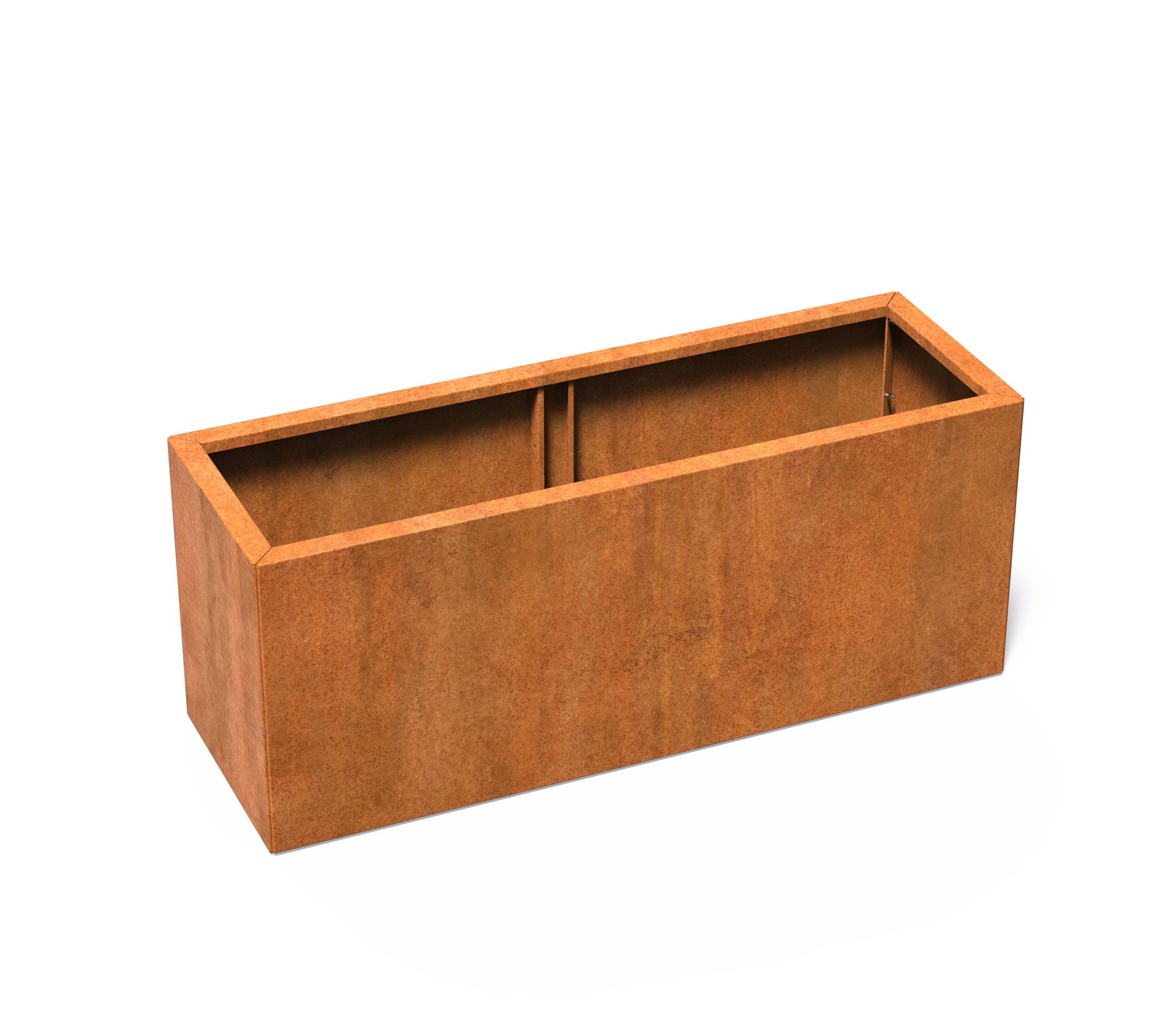 Cortenstaal plantenbak CARREZ Connect 150x50x60cm. afbeelding