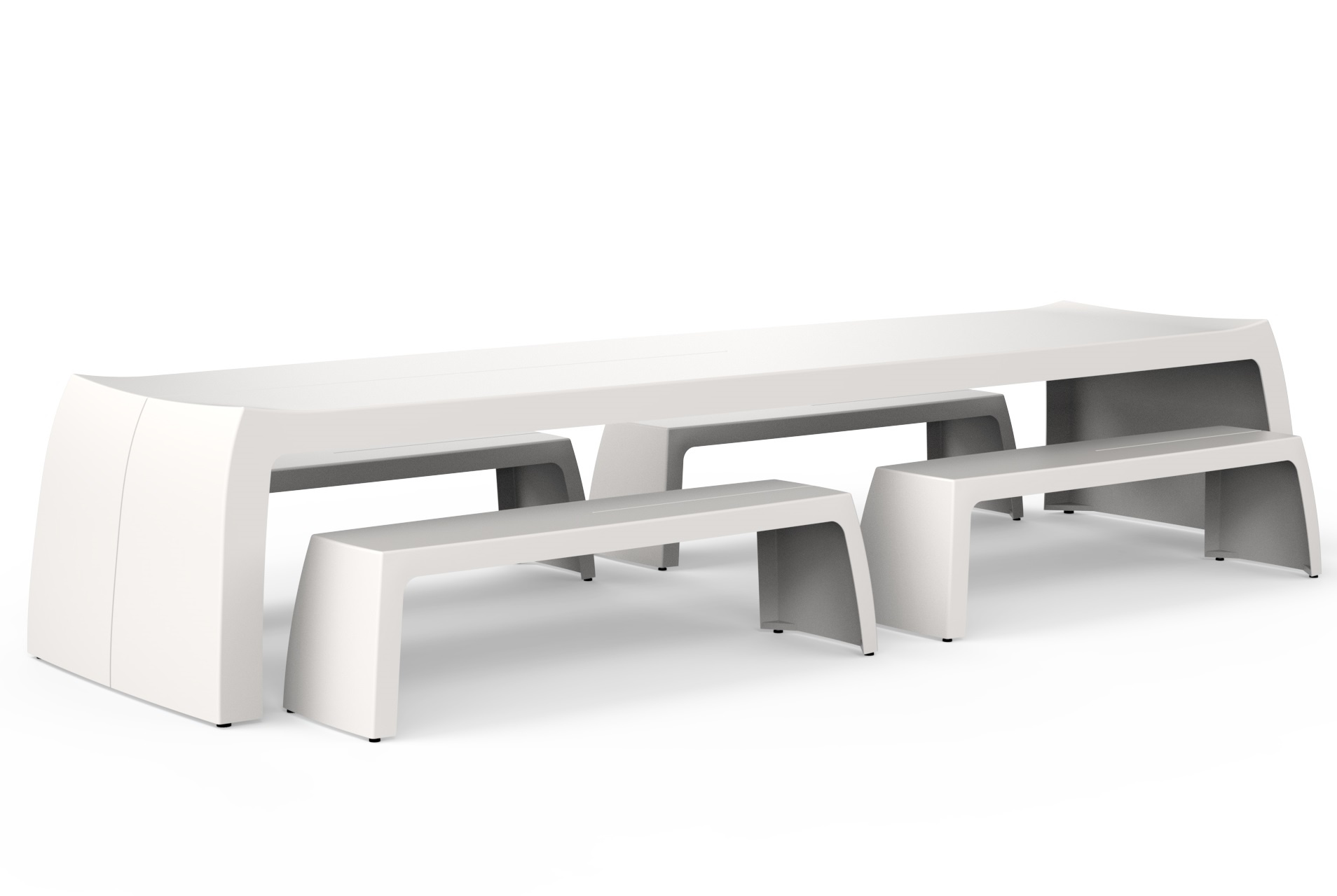 ADEZZ O2S Tafel 400x110x76cm. op=op afbeelding