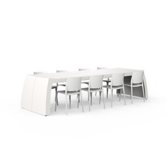 ADEZZ O2S Tafel 300x110x76cm. op=op