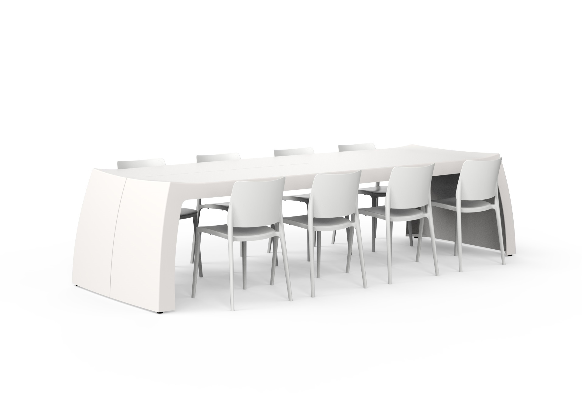 ADEZZ O2S Tafel 300x110x76cm. op=op afbeelding