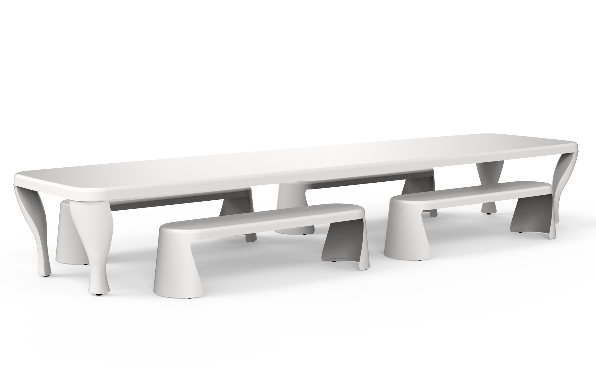 ADEZZ Tafel Barok 505x125x76cm. op=op afbeelding