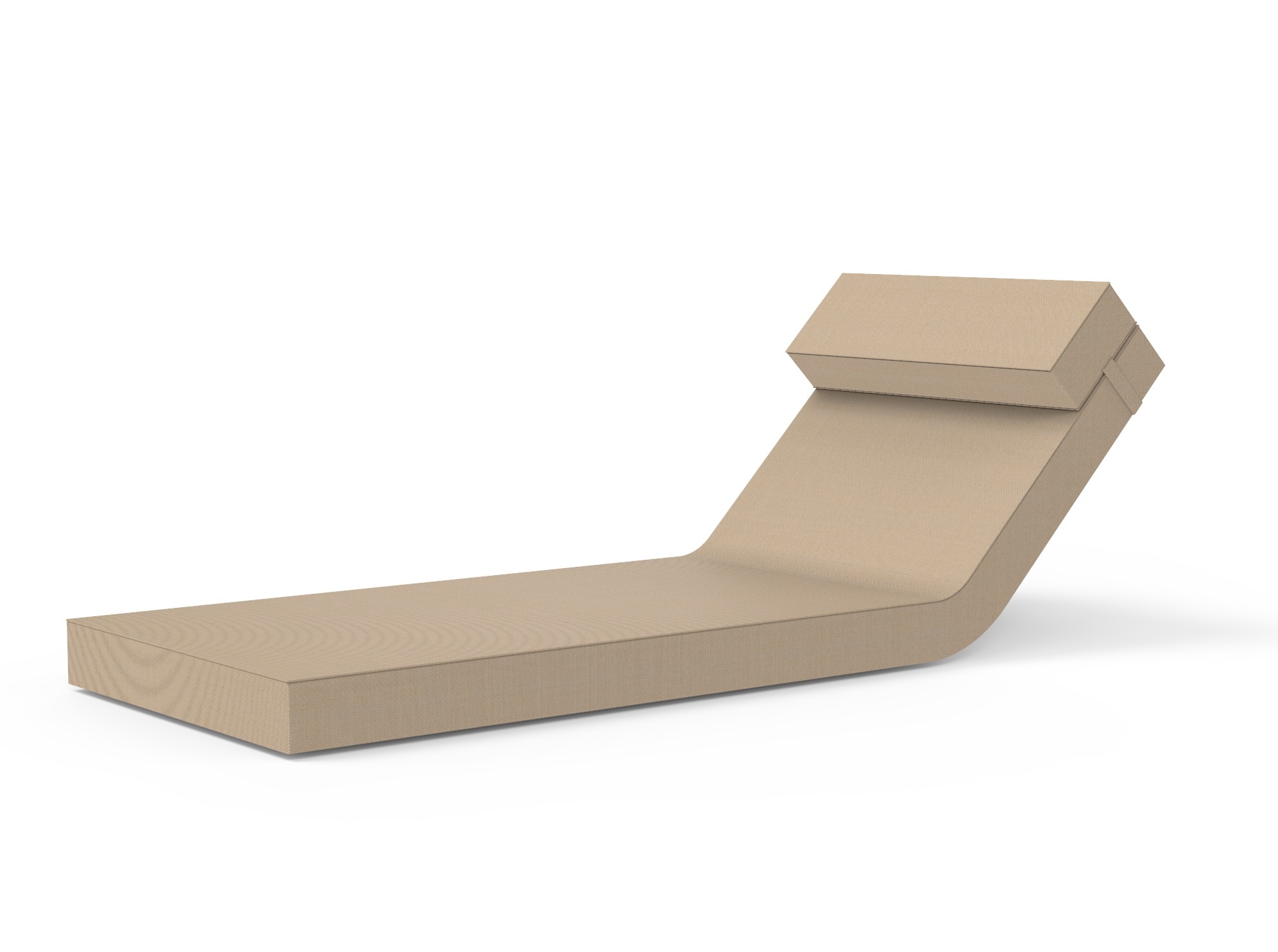 ADEZZ O2S Sunlounger verstelbaar matras afbeelding