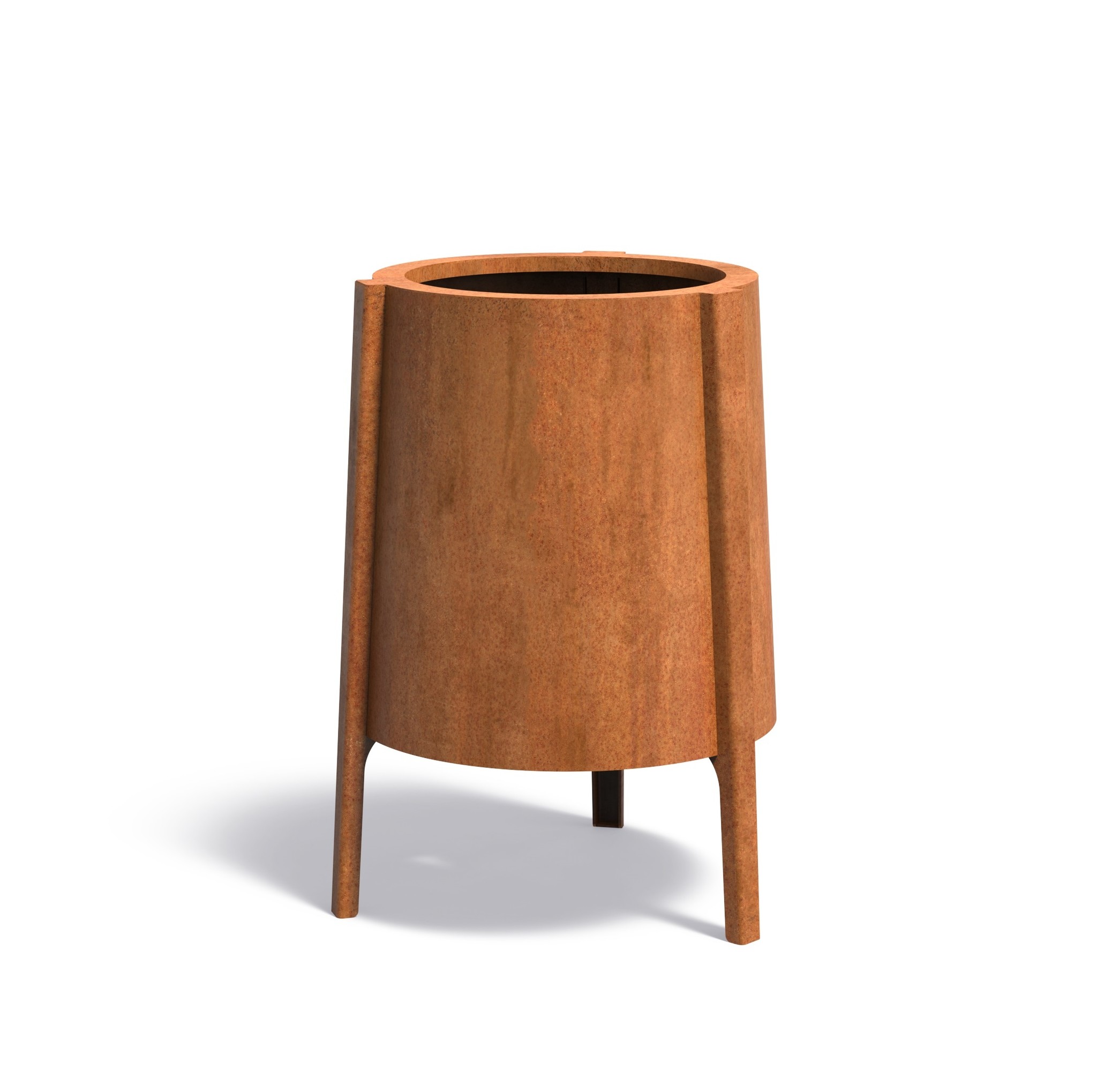Cortenstaal plantenbak Botan 60x100cm. afbeelding