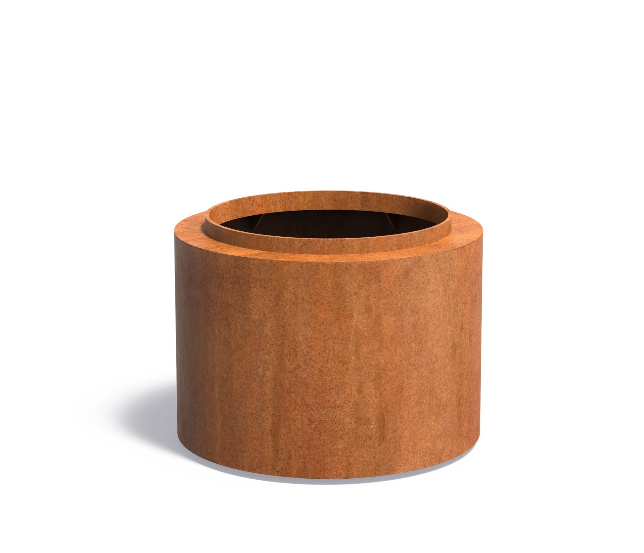 Cortenstaal plantenbak Topic 80x60cm. afbeelding