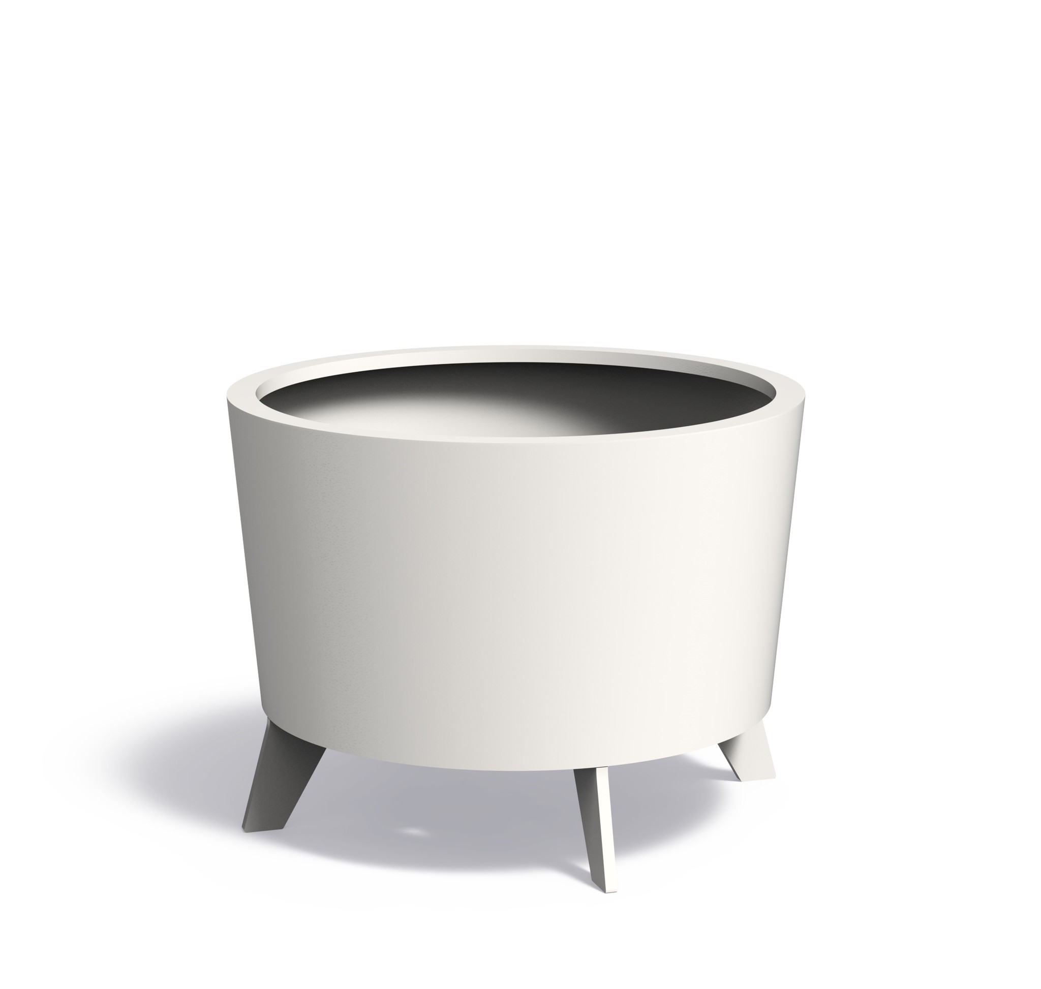 Aluminium plantenbak Dub 100x75cm. op=op afbeelding