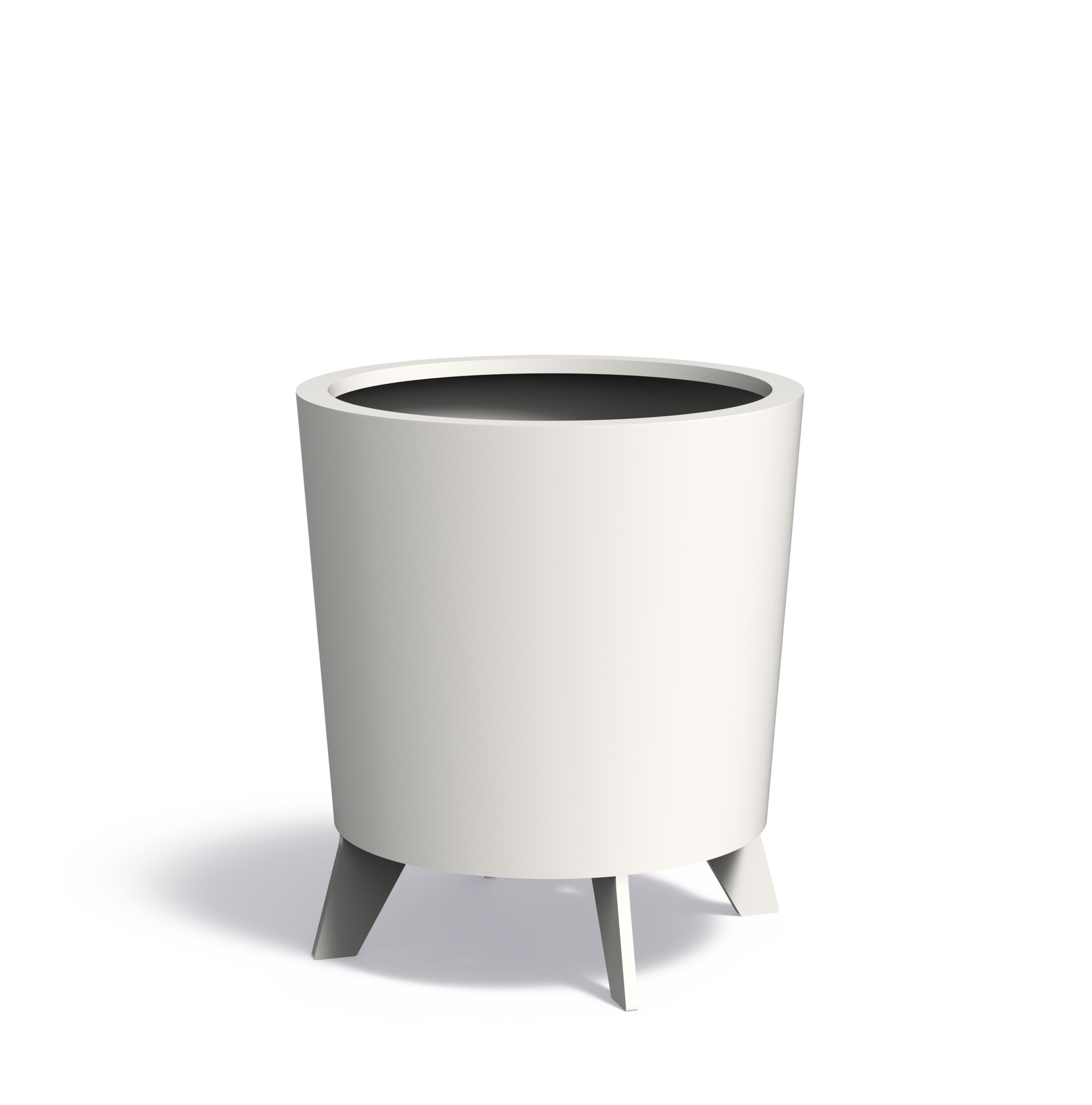 Aluminium plantenbak Dub 80x90cm. op=op afbeelding