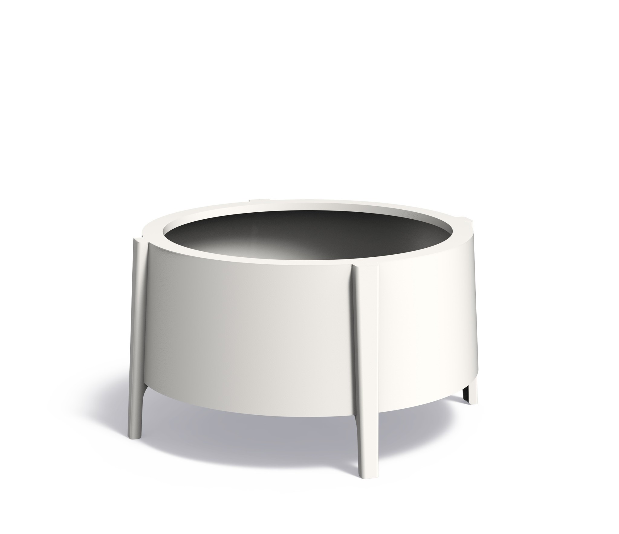 Aluminium plantenbak Botan 100x60cm. afbeelding