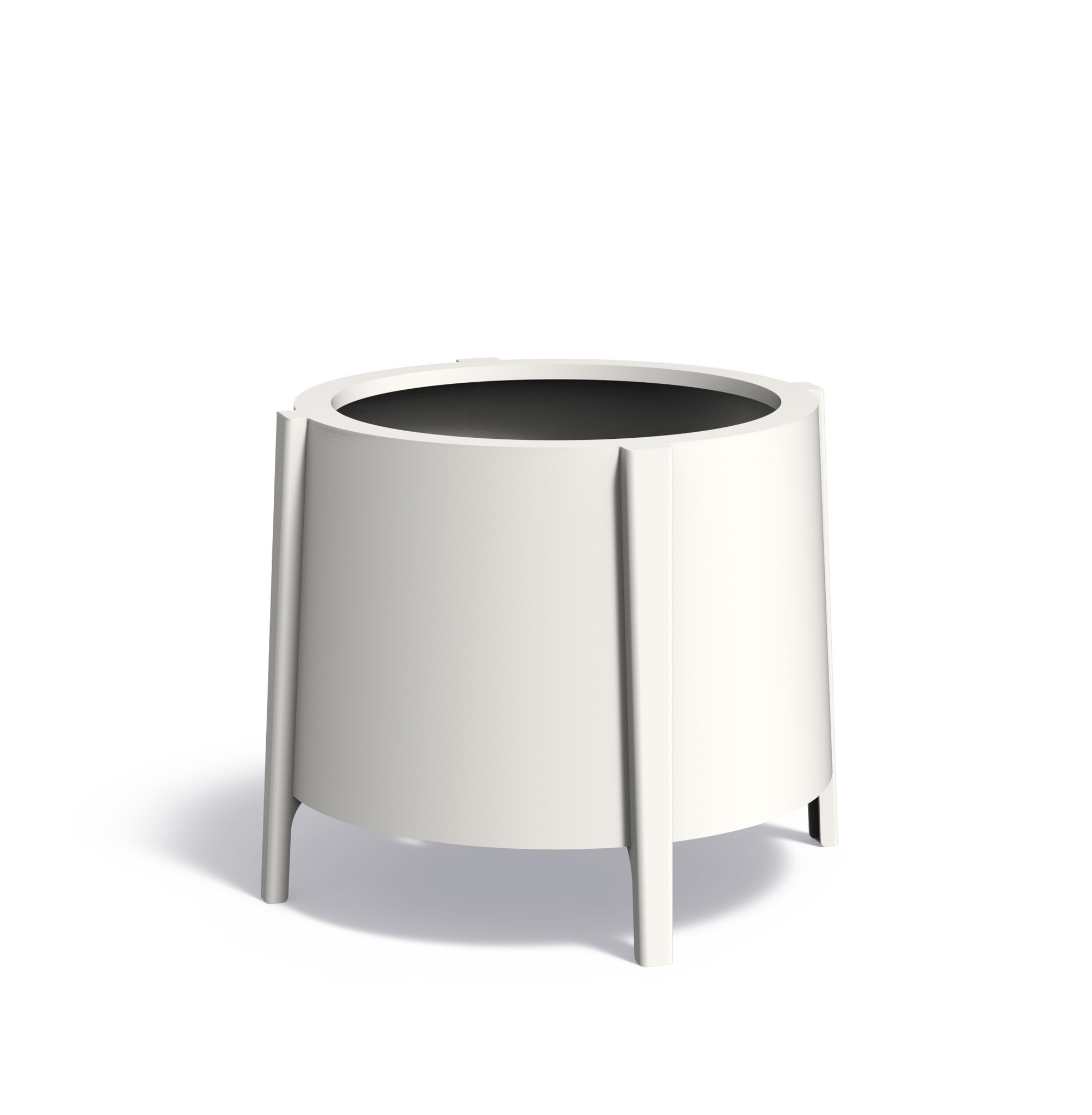 Aluminium plantenbak Botan 80x75cm. afbeelding