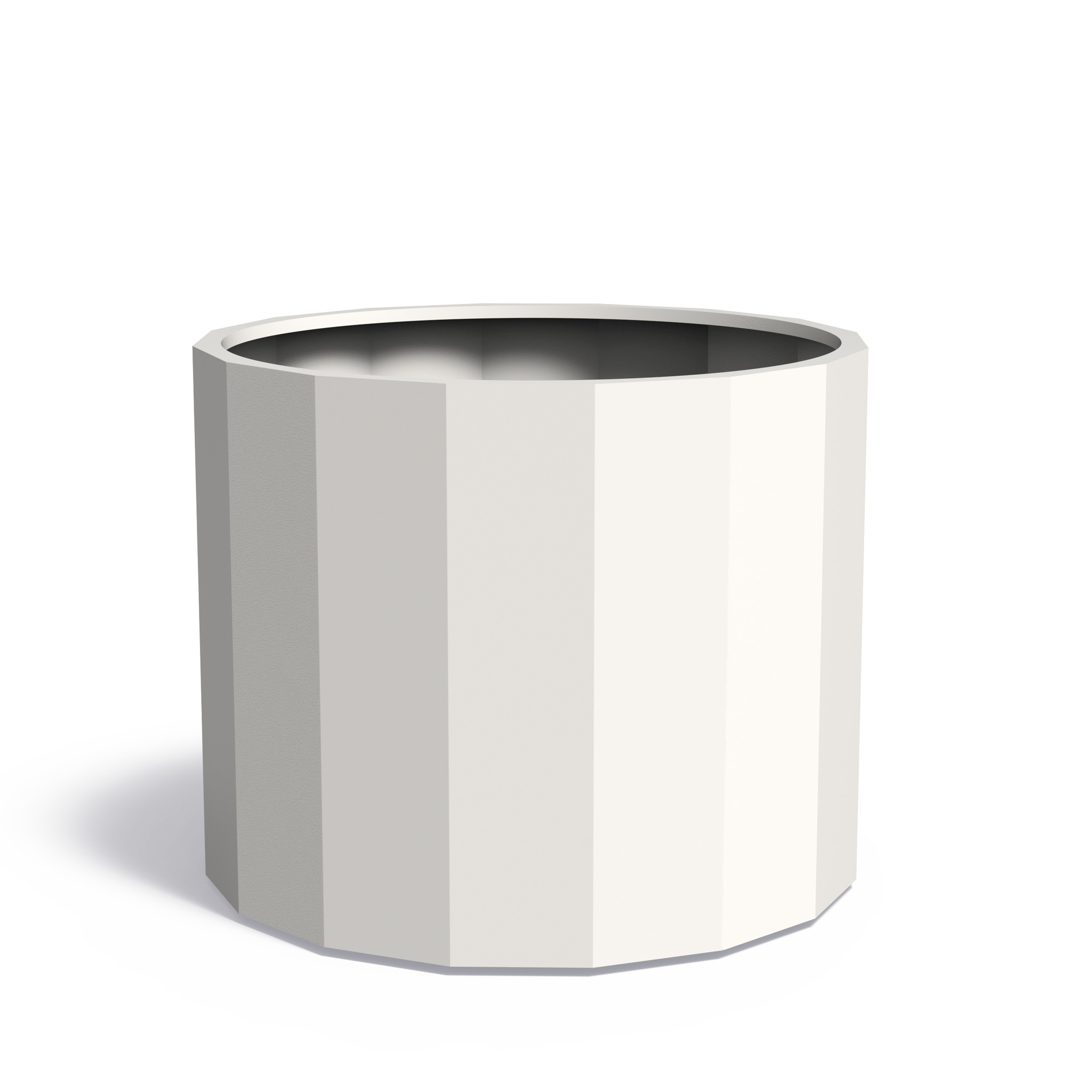 Aluminium plantenbak Boxer 120x100cm. afbeelding
