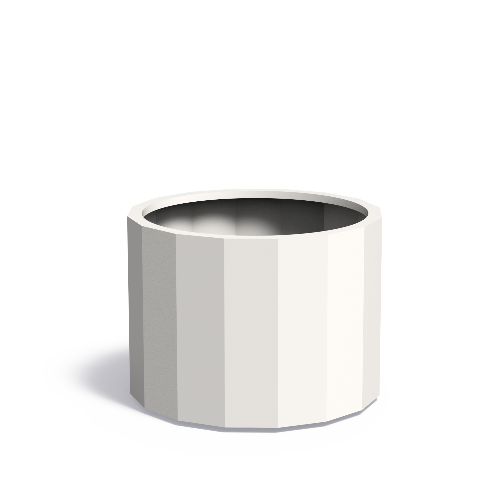 Aluminium plantenbak Boxer 80x60cm. afbeelding