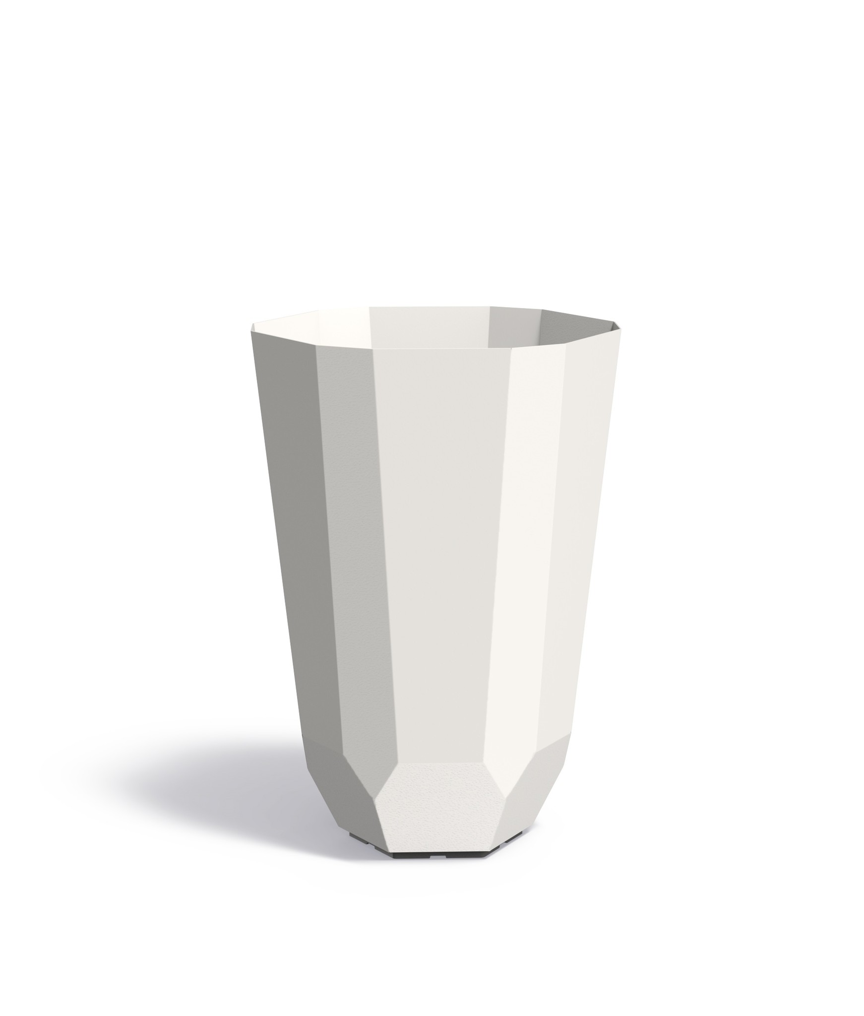 Aluminium plantenbak Facet 65x110cm. afbeelding
