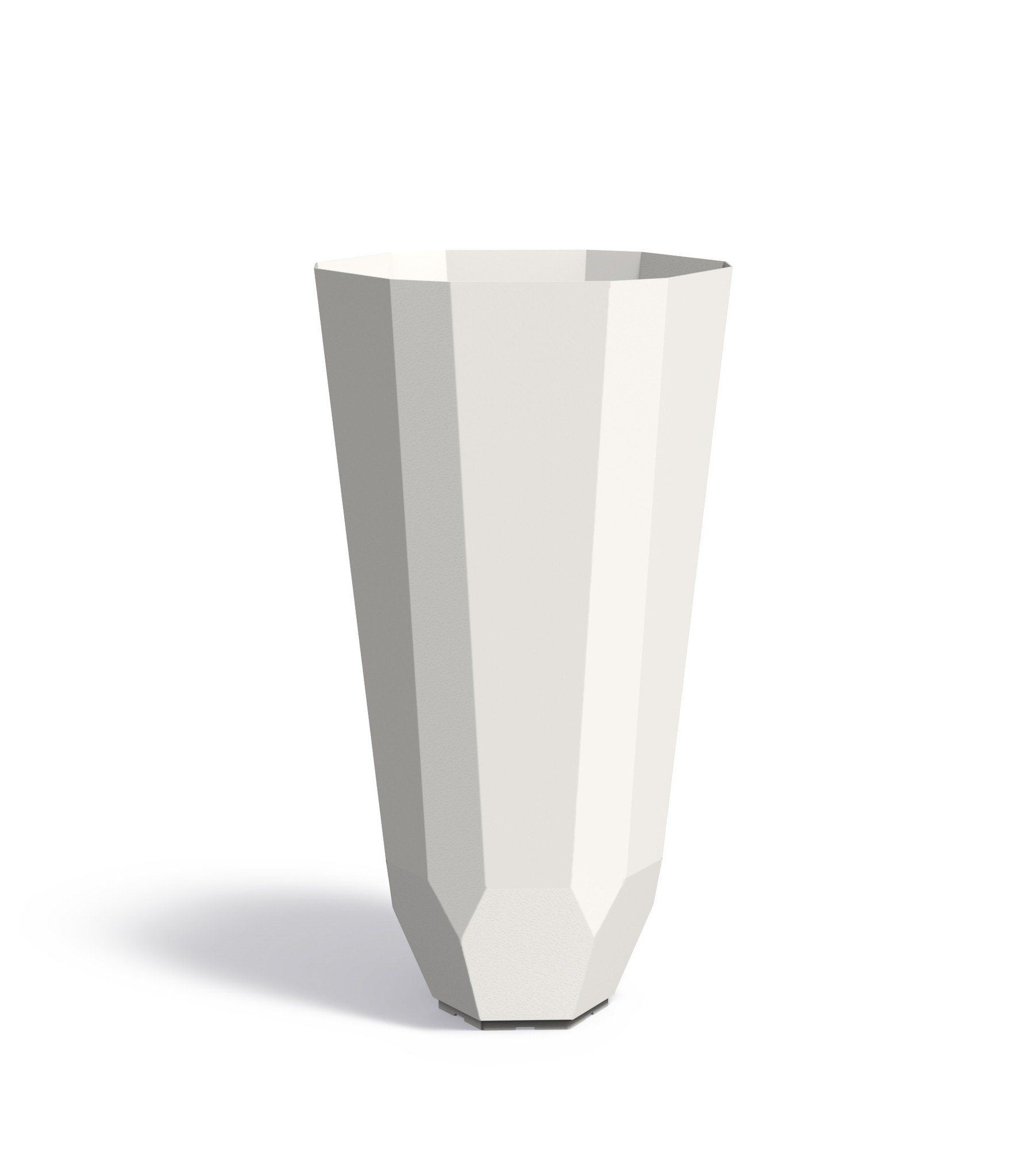 Aluminium plantenbak Facet 60x120cm. afbeelding
