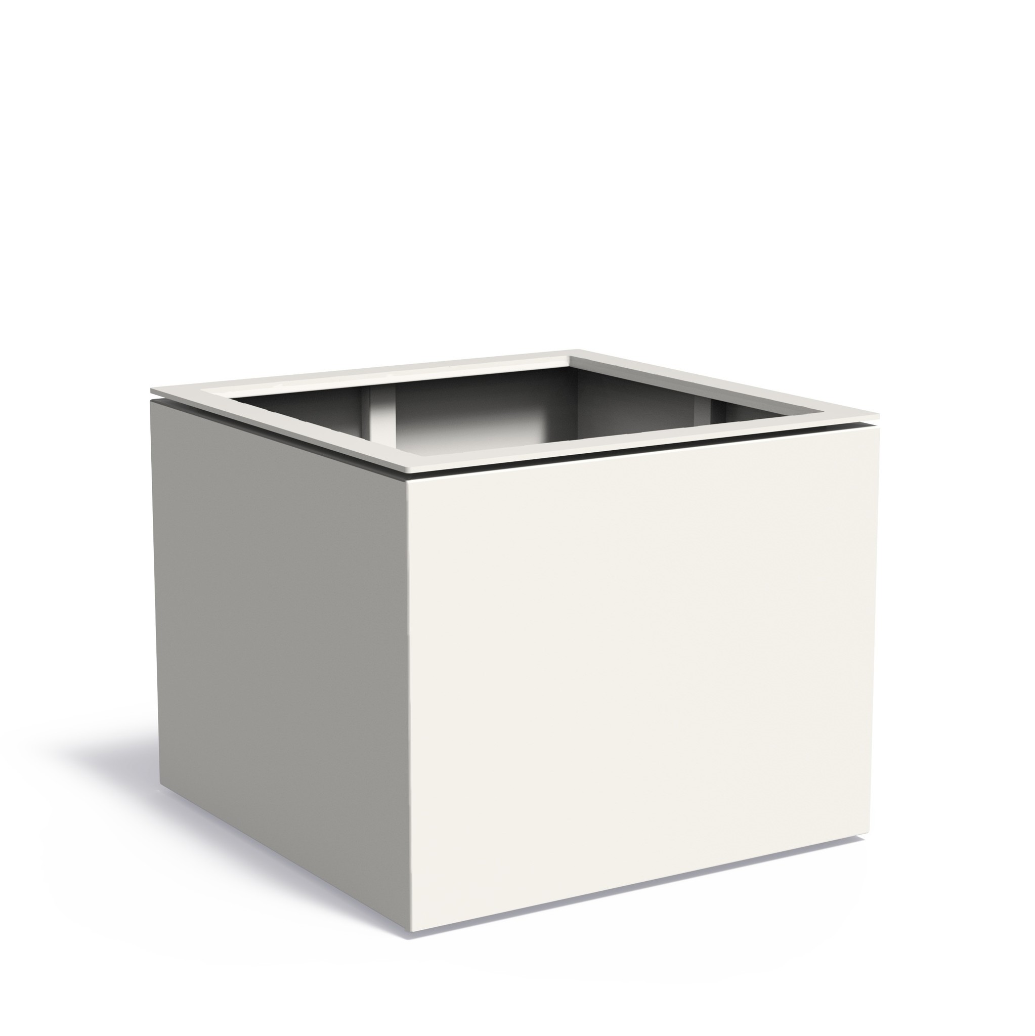 Aluminium plantenbak Domus 98x98x80cm. afbeelding