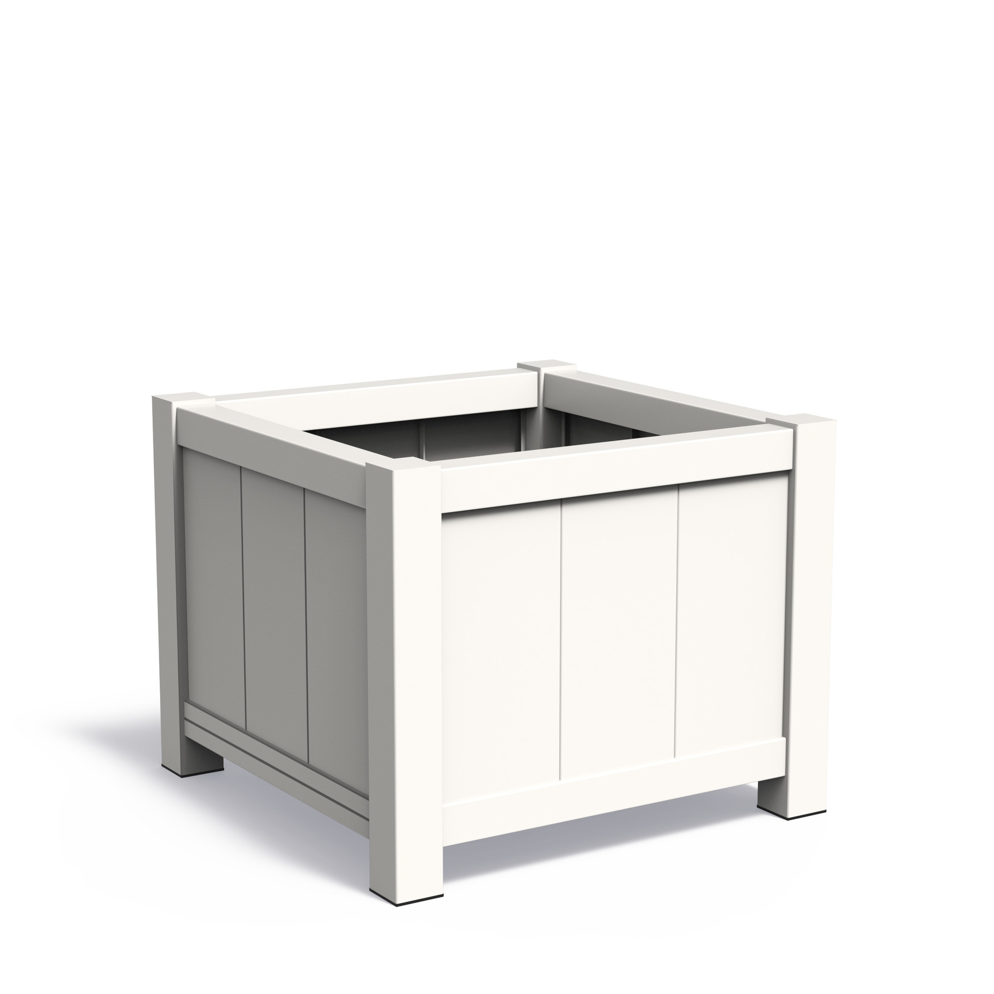 Aluminium plantenbak York 100x100x80cm. afbeelding