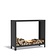 Forno Houtopslag Antraciet 120x40x100cm.
