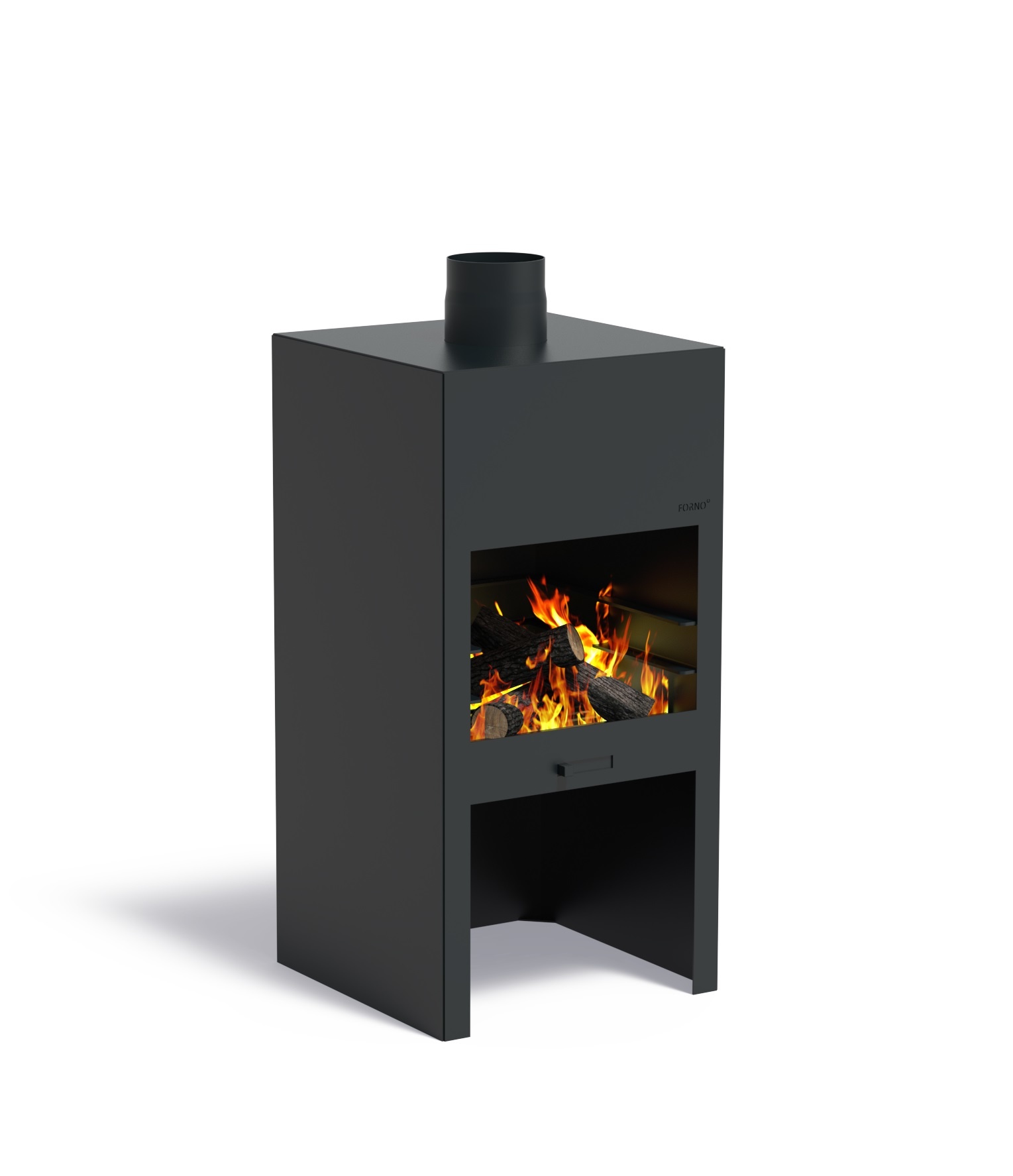 Tuinhaard Forno Stig Antraciet afbeelding