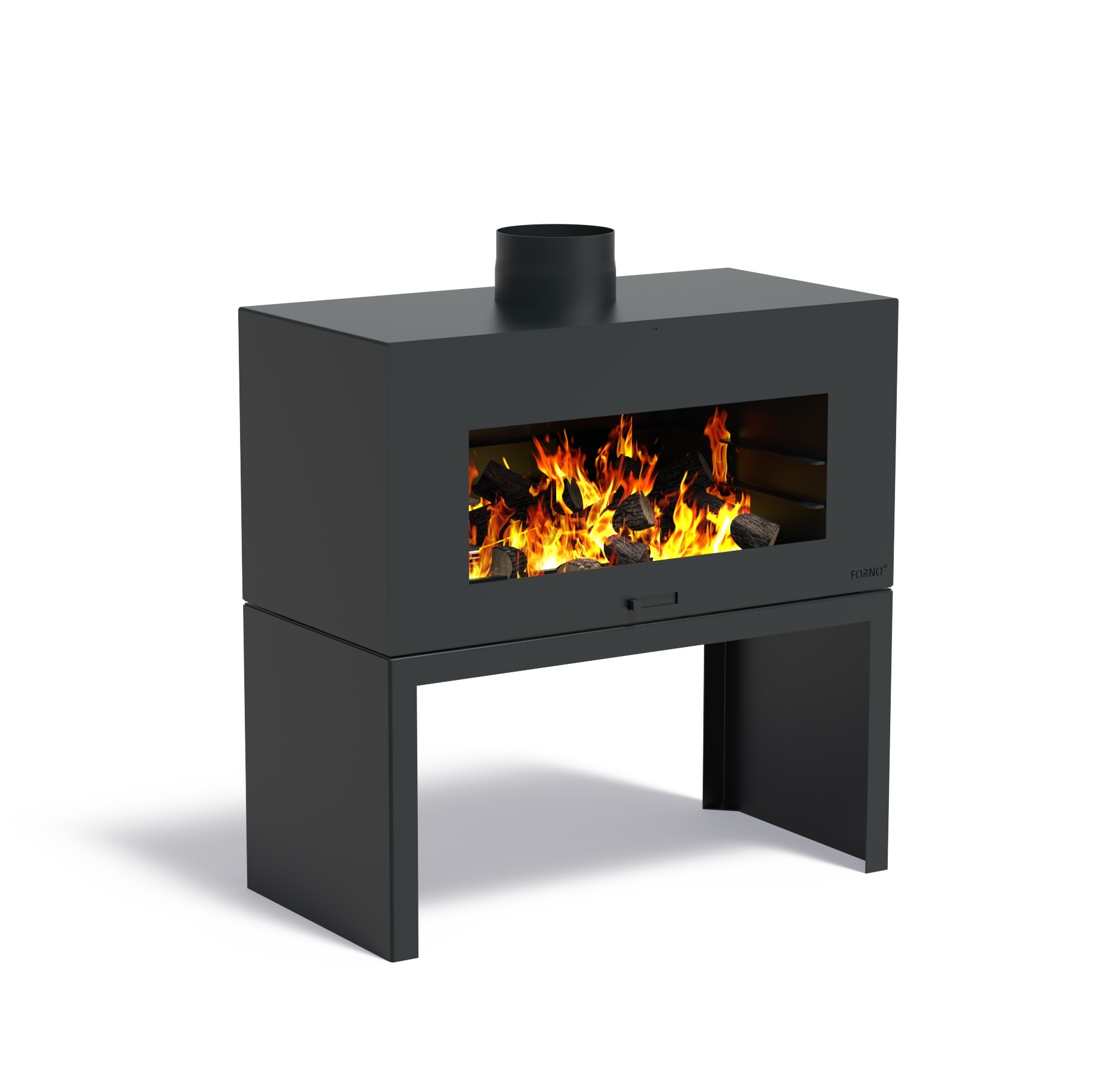 Tuinhaard Forno Enok Antraciet afbeelding
