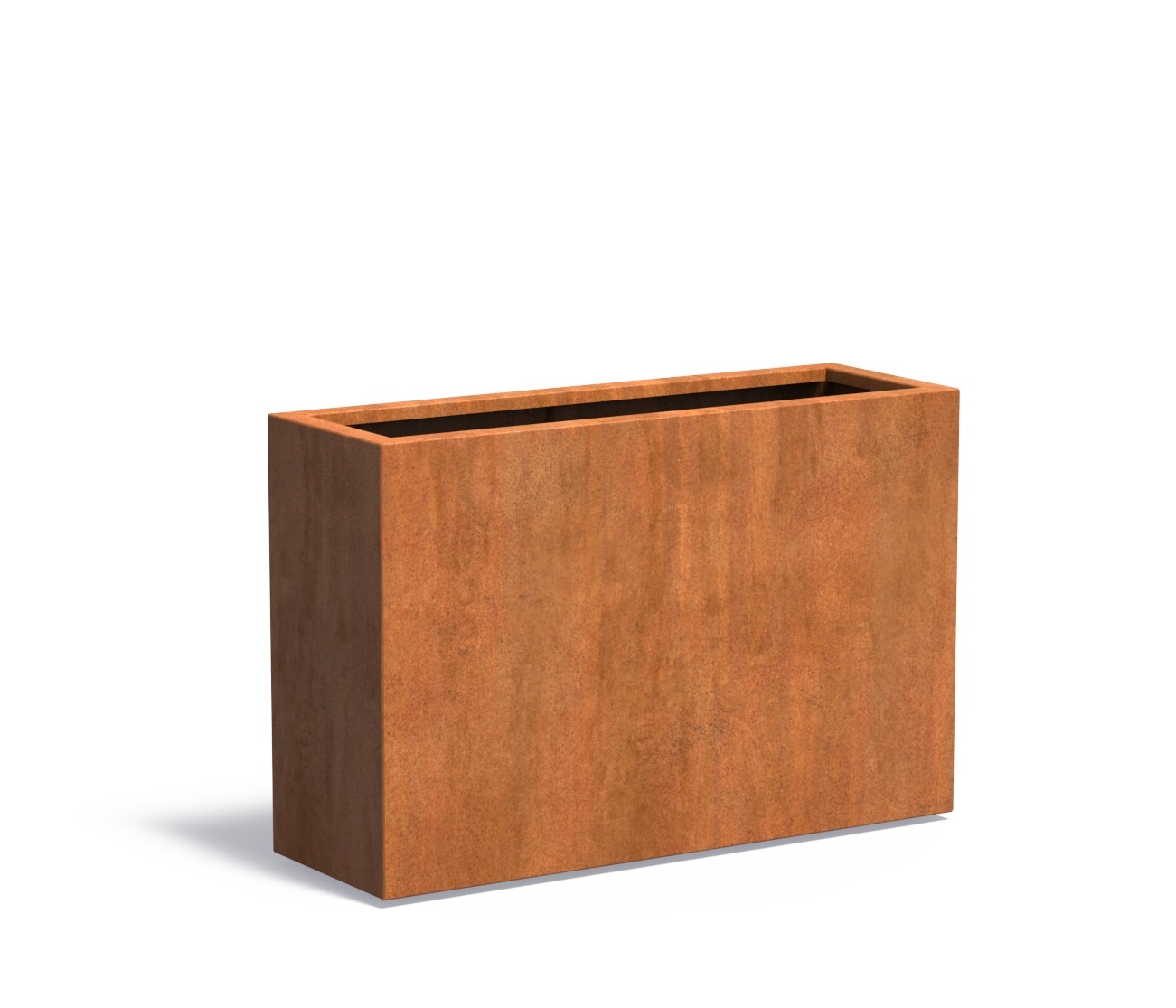 Cortenstaal plantenbak CARREZ 120x40x80cm. afbeelding