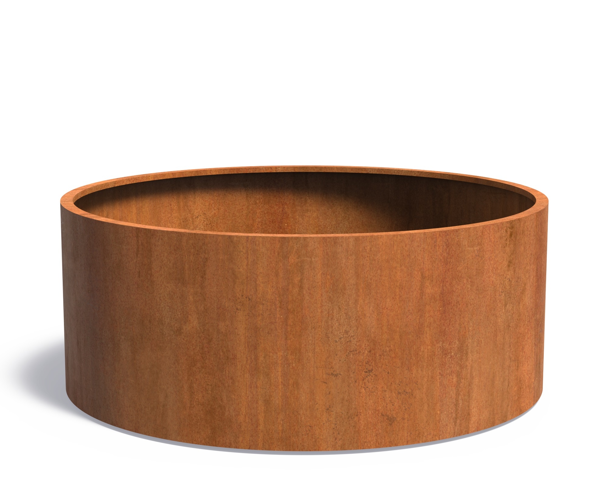 Cortenstaal plantenbak CIRCUM 200x80cm. afbeelding
